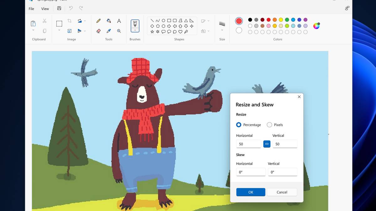 Paint jak DallE. Sztuczna inteligencja w popularnym edytorze grafiki!