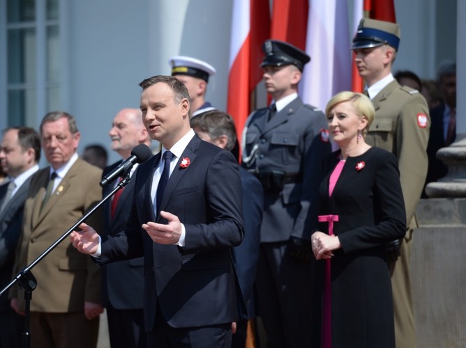 Agata Kornhauser-Duda i Andrzej Duda