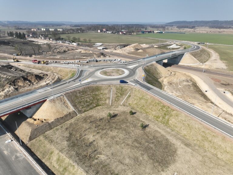 Widok na Węzeł Leśnice