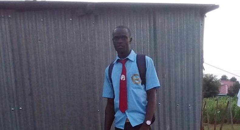 Dennis Cheruiyot, a form three student from Kiplombe secondary school in Turbo constituency, Uasin Gishu county went viral for running to school dressed in full uniform. 