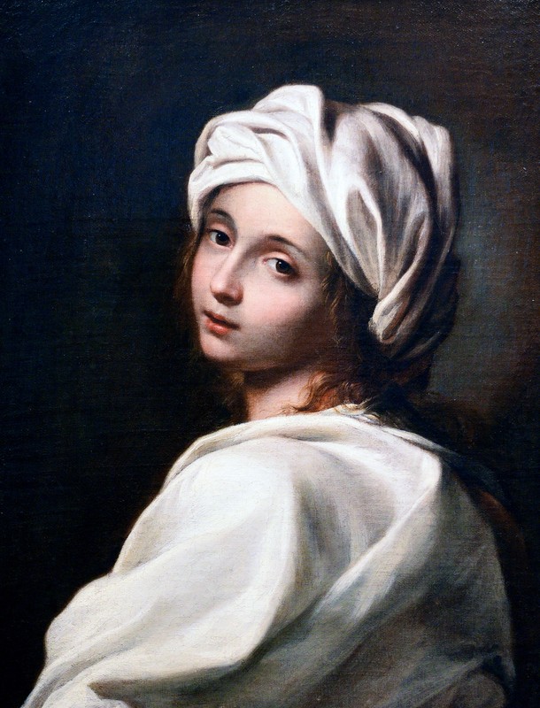 Portret Beatrice Cenci przypisywany Guidowi Reniemu, który Percy Shelley zobaczył około 1818 r. w pałacu Colonnów w Rzymie i który natchnął go do napisania słynnej sztuki „Cenci: Tragedia w trzech aktach.