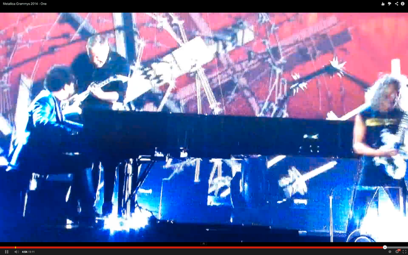Metallica i Lang Lang na gali Grammy 2014