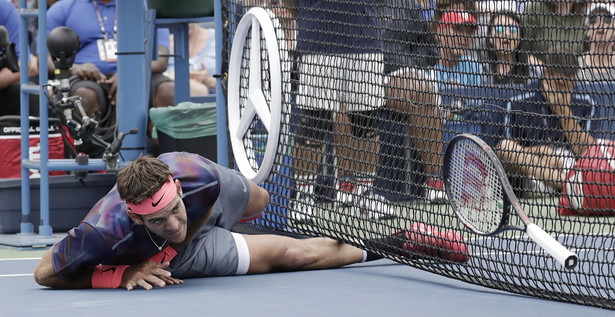 US Open: Niesamowity wyczyn del Potro. Gładko przegrał dwa pierwsze sety, a potem...