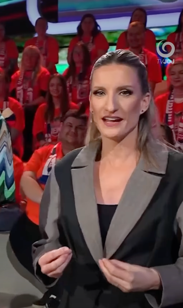Adela Vinczeová v kritizovanom saku.