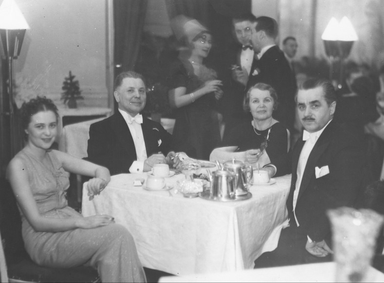 Bal sylwestrowy w Hotelu Bristol w 1936 roku