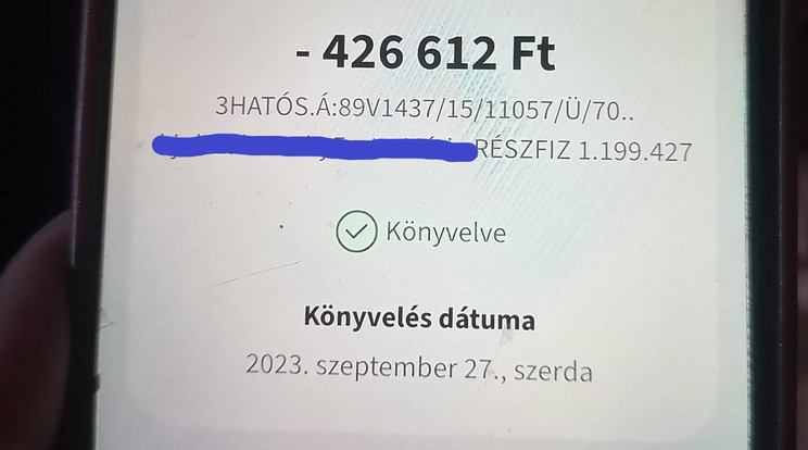 Tünde egyik számlájára több mint 400 ezret terheltek, amire magyarázatot sem tudtak adni