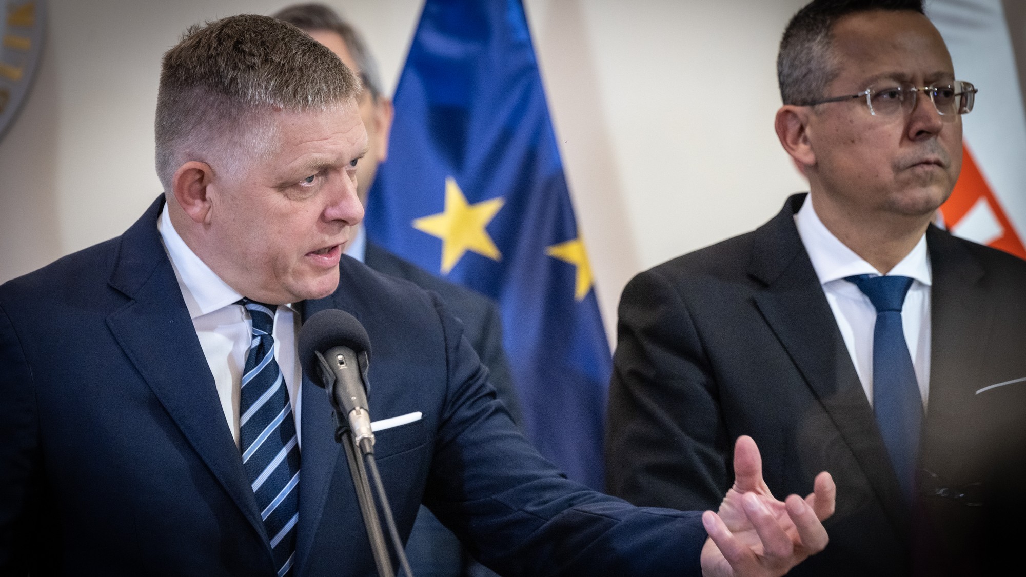 Robert Fico a Ladislav Kamenický