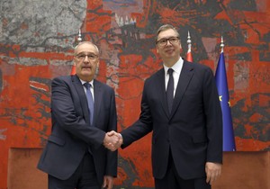 Poseta predsednika Švajcarske Konfederacije Gi Parmelana