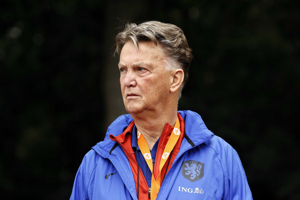 Trener piłkarskiej reprezentacji Holandii Louis van Gaal