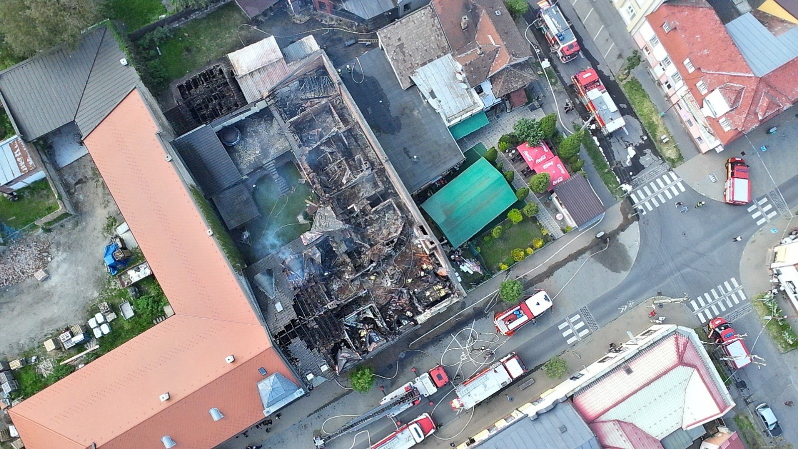 V meste Lučenec pre nedávny požiar štyroch rodinných domov zasadal krízový štáb.
