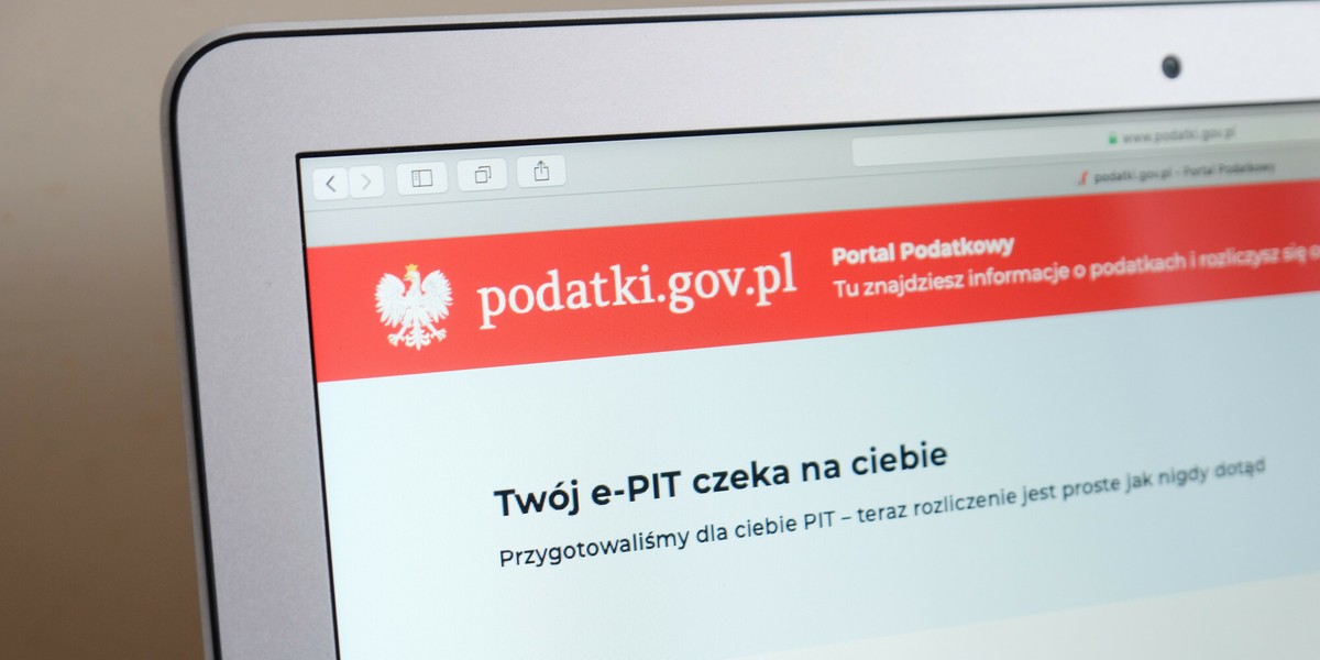 Strona podatkowa rządu padła obiektem ataku hakerów.