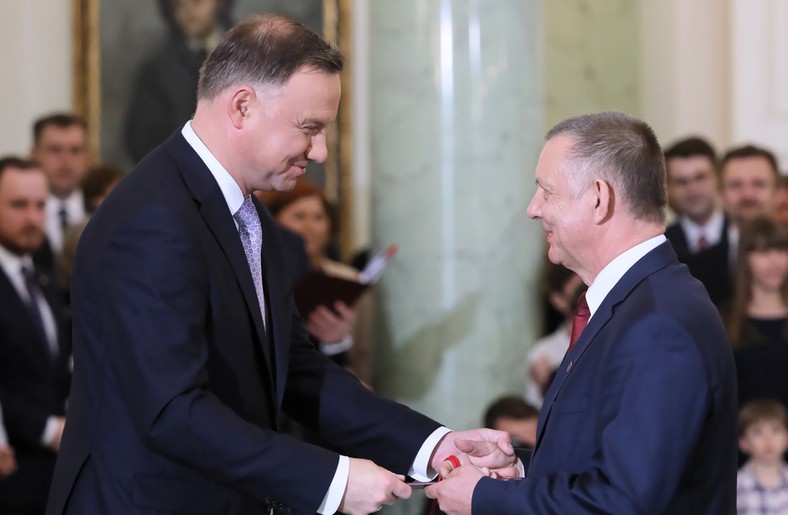 Andrzej Duda i Marian Banaś