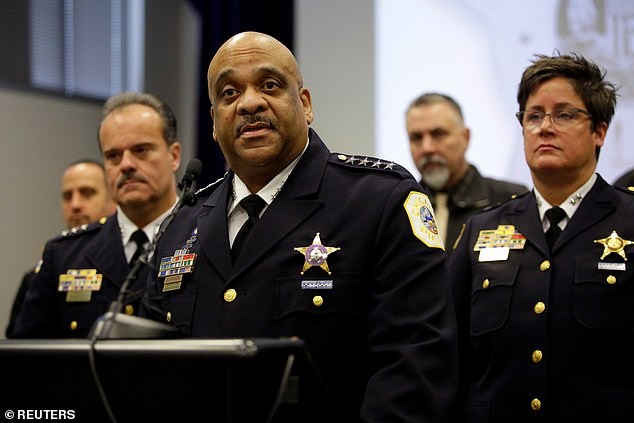 A Chicago Police Superintendent Eddie Johnson was not impressed with Jussie Smollett's alleged staged attack. [Reuters] 