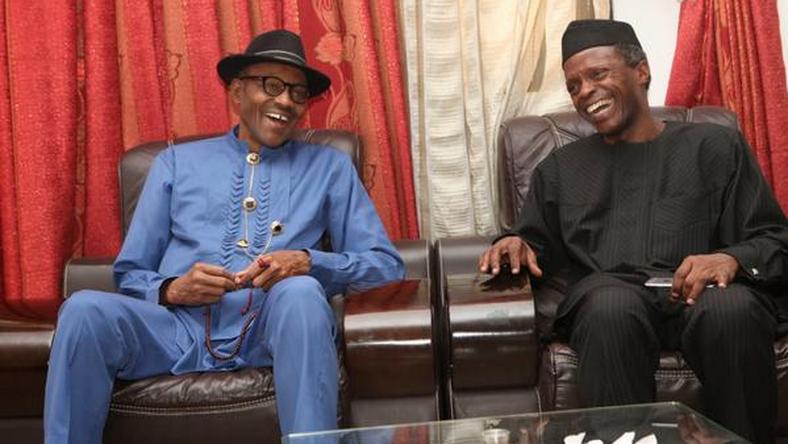 President Muhammadu Buhari and Vice President Yemi Osinbajo.