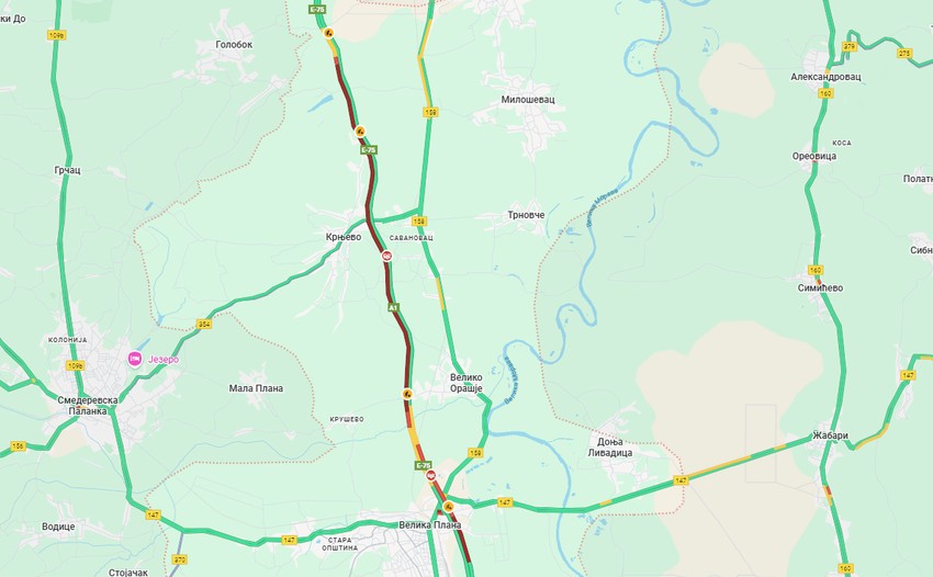 Gužve kod Velike Plane