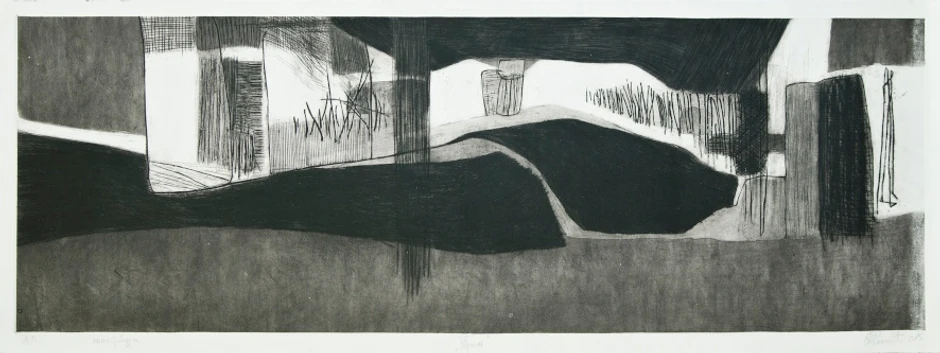 Treća nagrada za najboljeg studenta grafičara: Mina Rakidžić \"Prokop\", linogravura