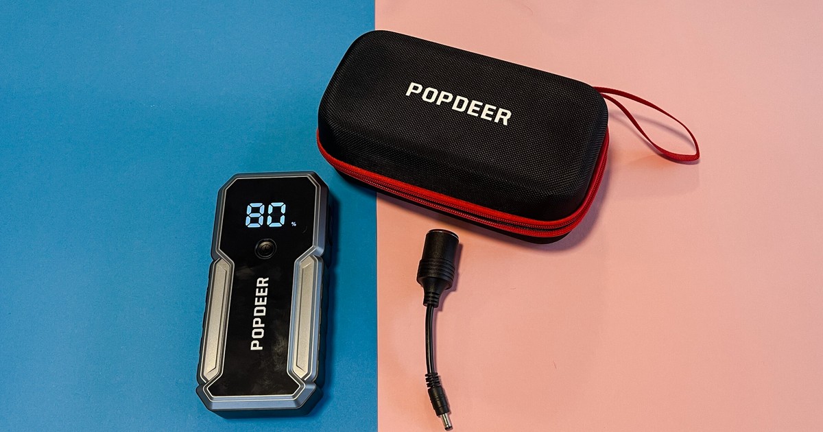 Testte Popdeer PD-J01 güç bankasıyla hızlı başlangıç: 42 € karşılığında arabayı hızlı çalıştırın
