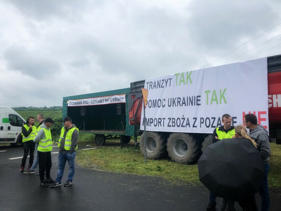 W czerwcu rolnicy blokowali granicę. Dziś nie wyobrażają sobie, że import produktów rolnych z Ukrainy miałby wrócić.