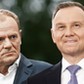 Donald Tusk i Andrzej Duda