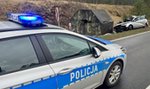 Szokujący wypadek na drodze do Piły. Auto roztrzaskało się o... bunkier