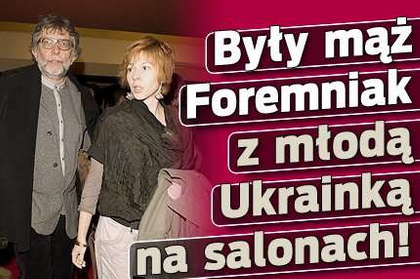 Były mąż Foremniak z młodą Ukrainką na salonach!