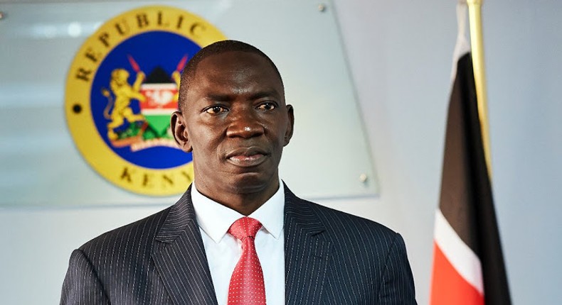 File image of Government Spokesman Col. Cyrus Oguna