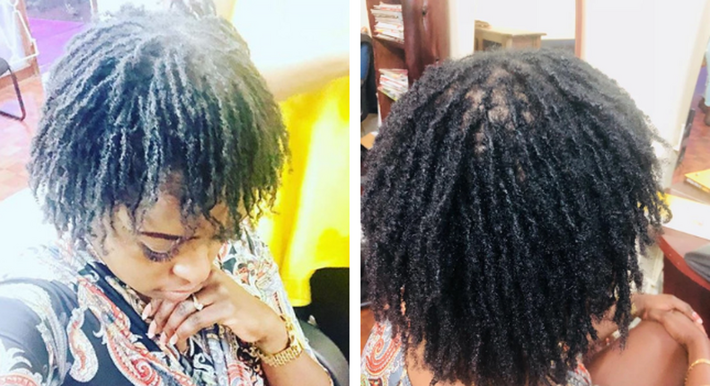 Lilian Muli shaves off dreadlocks for edgy new look (Photos)