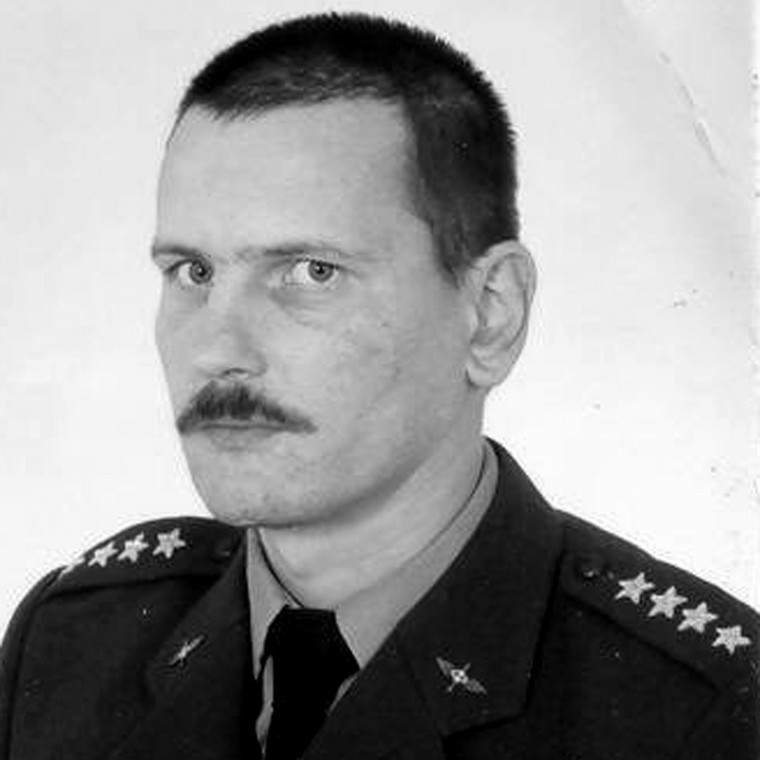 kpt. pilot Grzegorz Stepaniuk