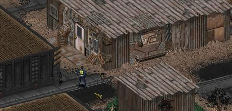 Screen z gry "Fallout 2"