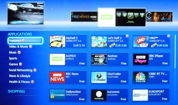 Panasonic Smart TV Smart Viera