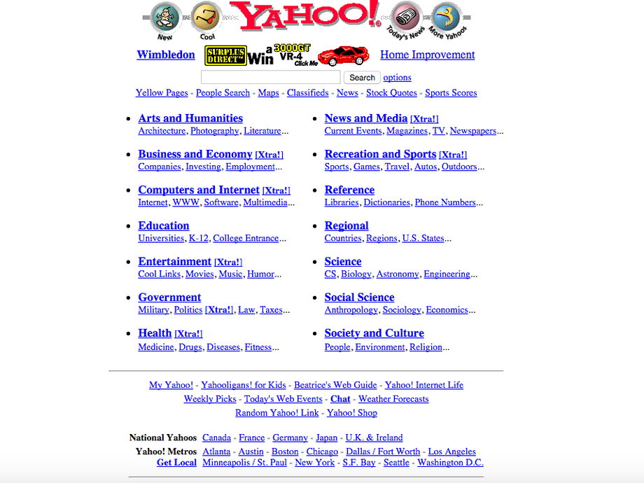 Yahoo: January 24, 1997