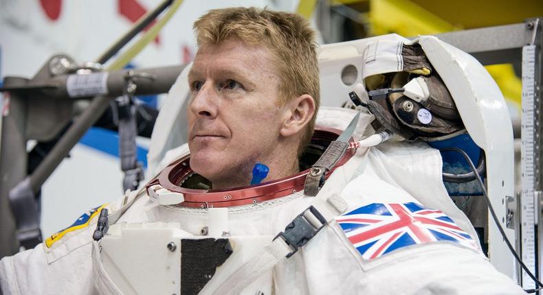 A British astronaut went viral after making an ultra-long distance wrong number call aboard the International Space Station.