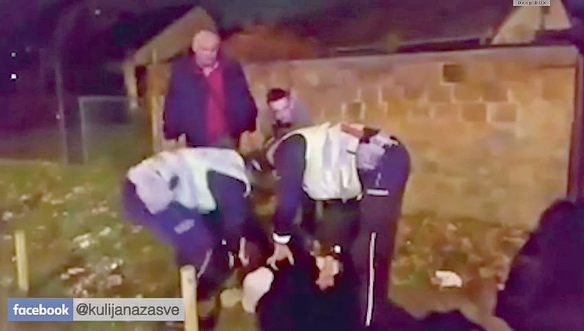 Saobraćajna policija zaustavila je Željku V. u Višnjičkoj banji: Detalj sa snimka