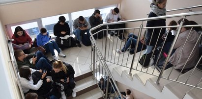 Koszmar studentów w Rzeszowie. Dantejskie sceny na politechnice