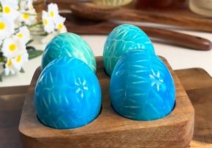 Ivana je otkrila kako farba jaja u mrežici: Rezultat su prava mala umetnička dela