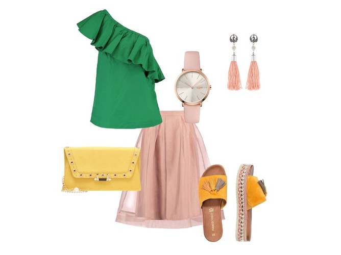 Modne klapki na lato 2017. STYLIZACJE