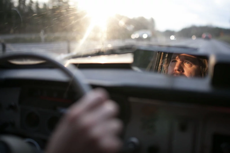 Prędkość podróżna to ok. 90 km/h. W Szwecji to nie problem – nikt nie próbuje wyprzedzać.