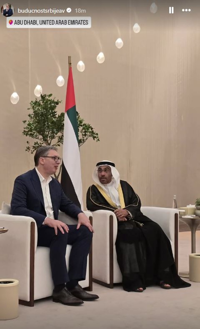 Vučić u Emiratima