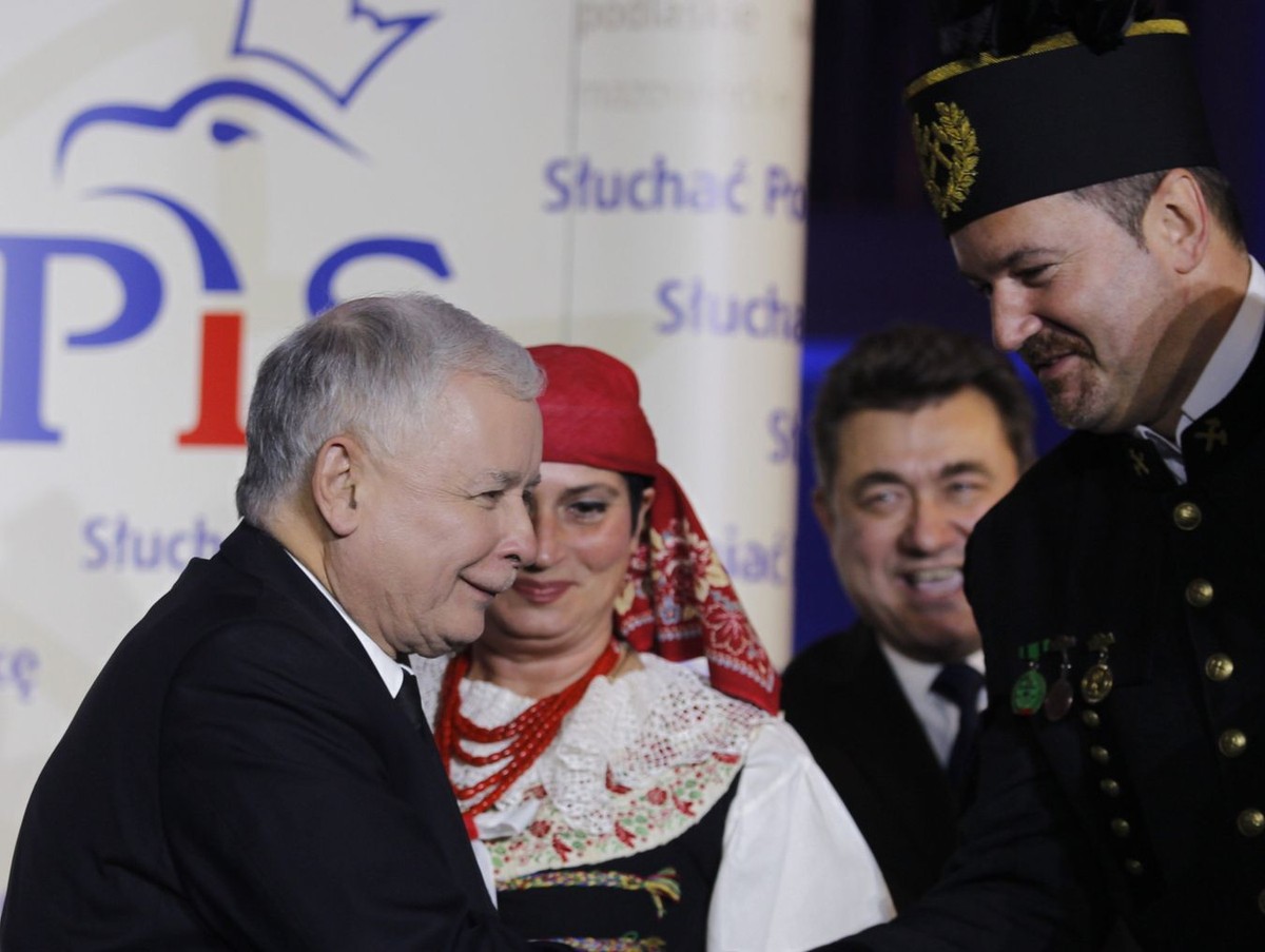 Prezes PiS Jarosław Kaczyński