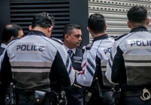 Singapur, policija
