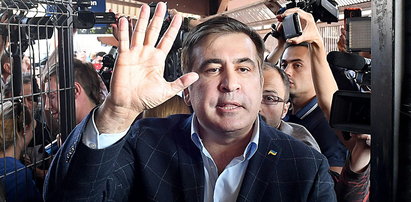 Saakaszwili skazany za przekroczenie granicy
