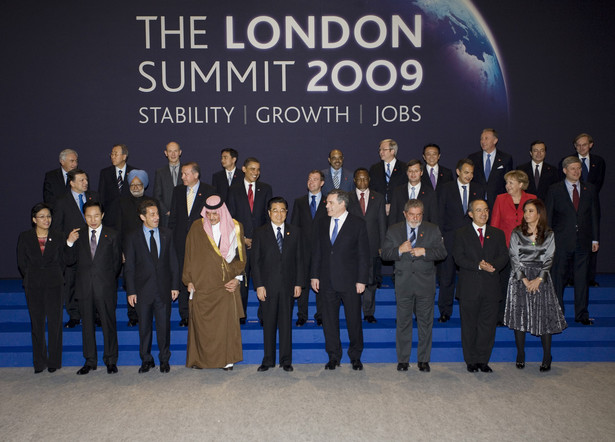Poprzednie spotkanie G20 w Londynie. Fot. Bloomberg