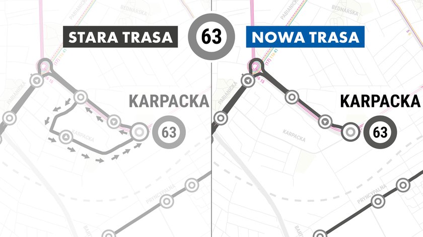 Zmiany tras autobusów i tramwajów MPK w Łodzi 2018