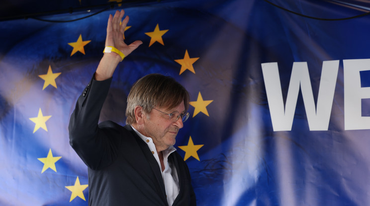 Guy Verhofstadt nem nézi jó szemmel az uniós források felszabadítását / Fotó: MTI/EPA