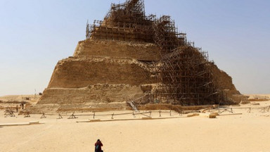W Sakkarze trwa remont piramidy Dżesera