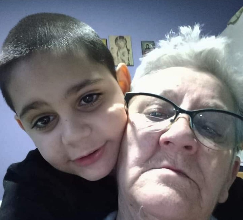 Dejan i baka Milanka