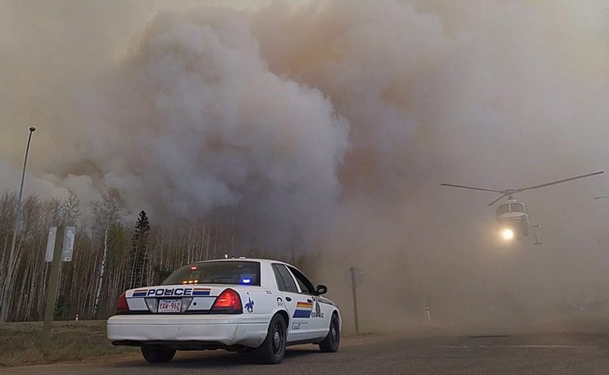 Pożary w prowincji Alberta