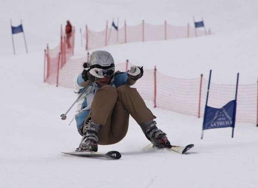 Kinga Rusin, narty, slalom