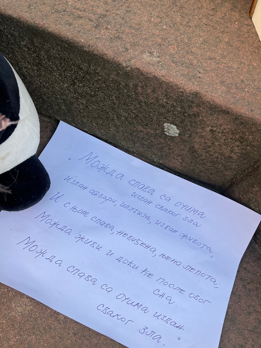 Potresne scene u centru Paraćina 