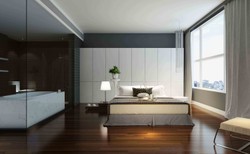 Wygoda? A może zbytek luksusu? Sypialnia z łazienką w jednym [INSPIRACJE]